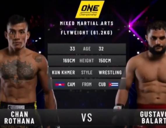 chan ratana vs Gustavo Balart boxing